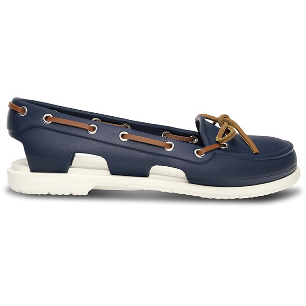 crocs beach line boat shoes