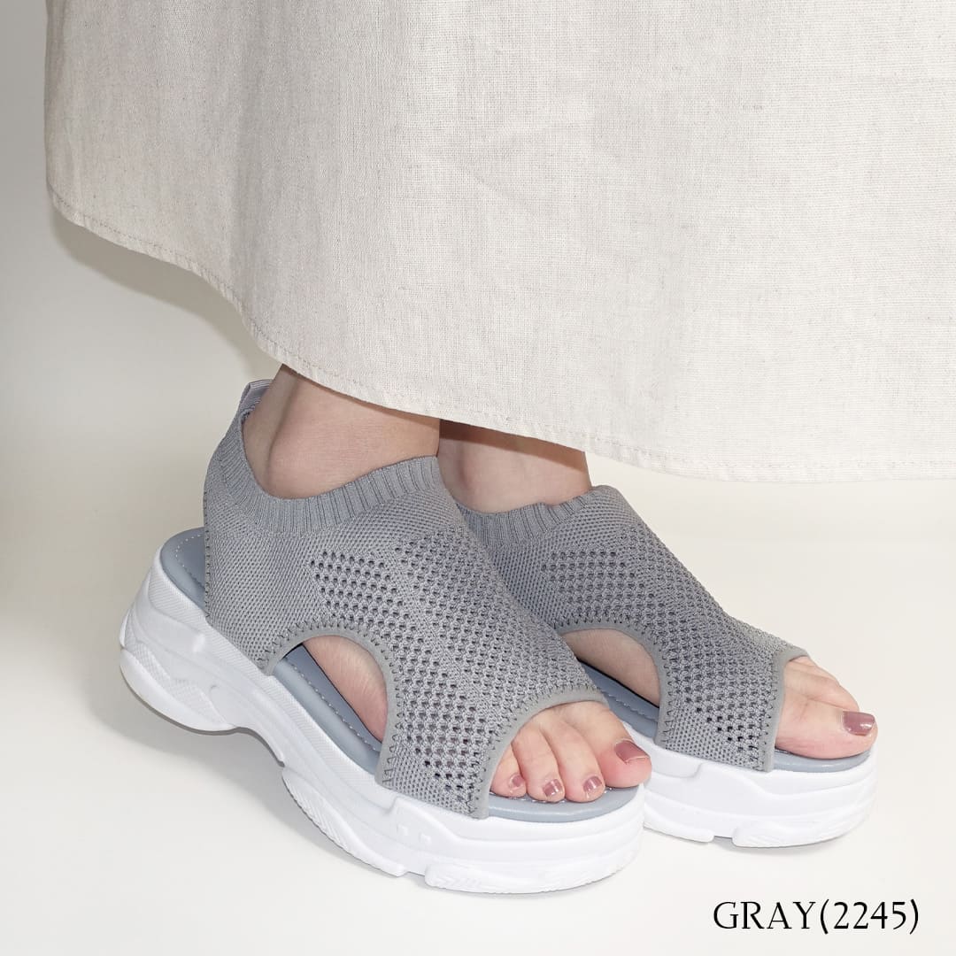 Scramble サンダル レディース ヒール 歩きやすい 厚底 夏 白 40 Scramble サンダル レディース ヒール 歩きやすい 厚底 夏 白 40