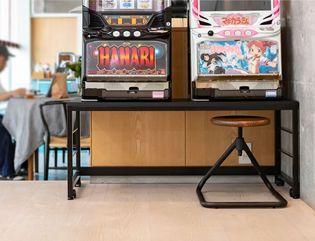 Aスロット製 スロット台アイアンスタンド 拡張サイズ テーブル Aスロット製 スロット台アイアンスタンド 拡張サイズ テーブル A