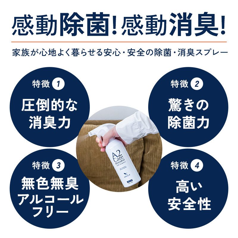 A2Care 携帯用スプレー100ml (空ボトル) 関連画像4