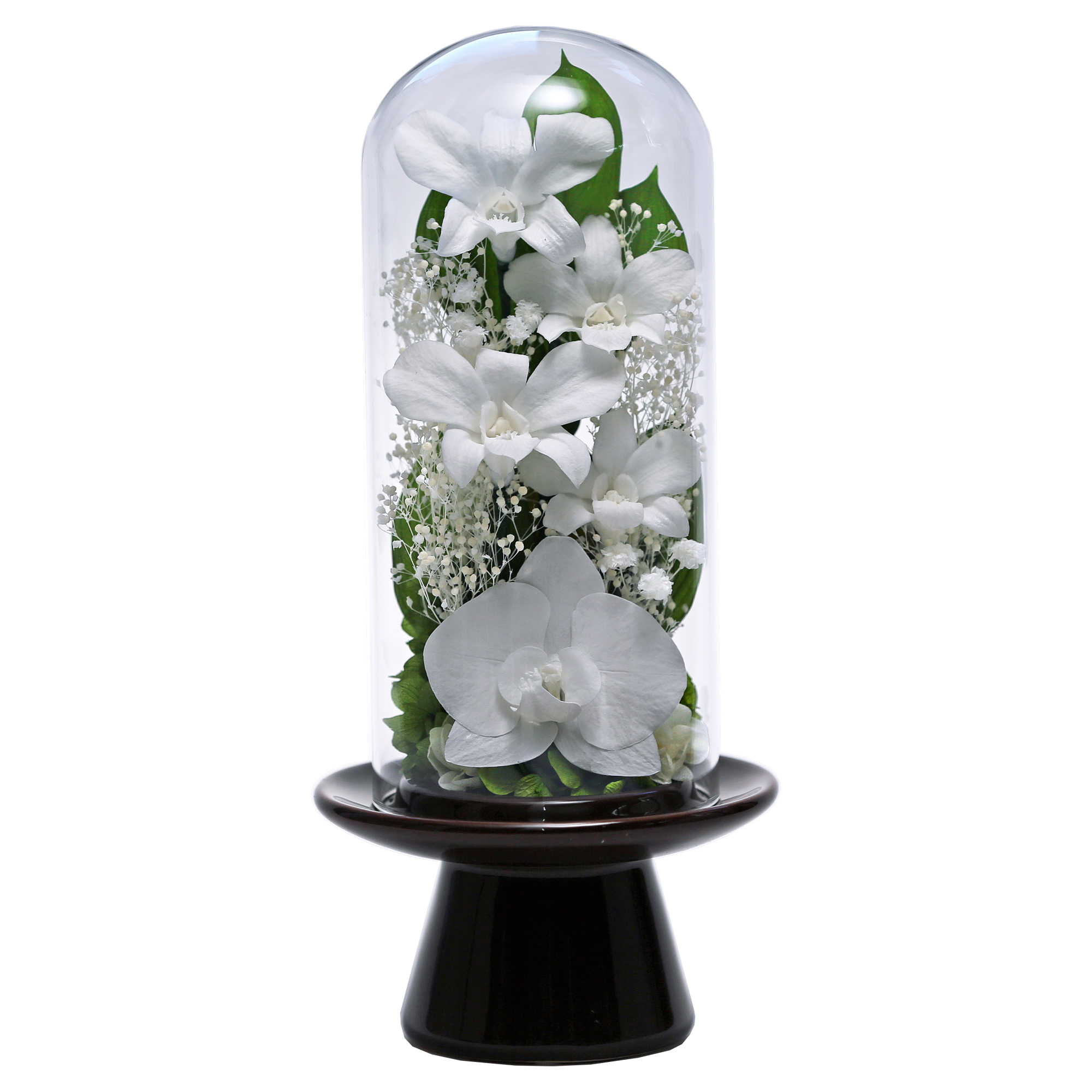 アートフォーシーズン プリザーブドフラワー 仏花 ガラス お供え花