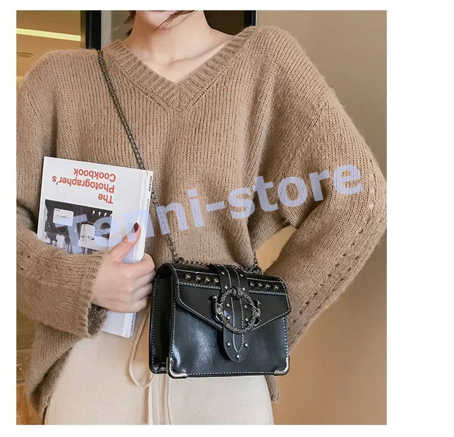 Amazon.co.jp: レディースパンクショルダーバッグ レディース