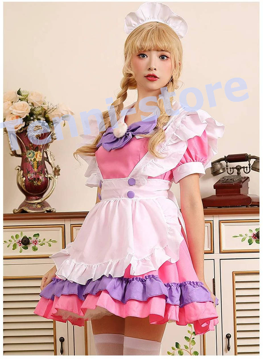 格安新品 紫 メイド服 ハロウィン コスプレ staronegypt.com.eg