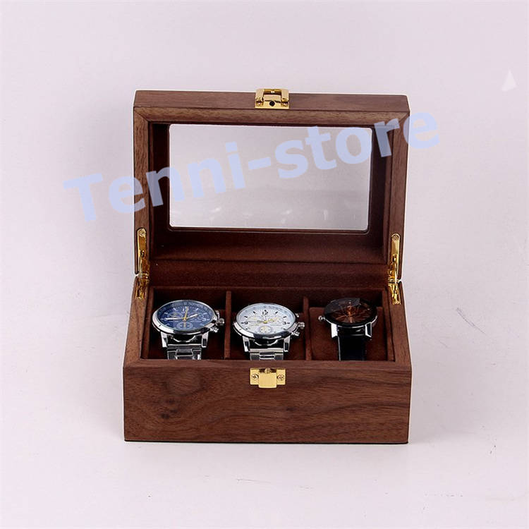 時計ケース 腕時計 収納ケース 木製3本用 おしゃれ ウッド コレクションケース｜aa-store｜02