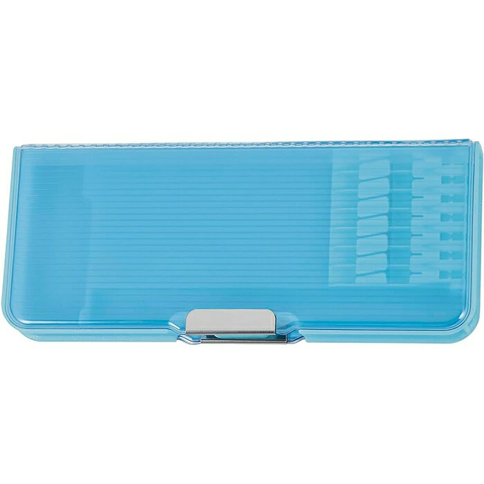 クツワ ピッタントンクリア 筆箱 筆入 半透明 ミント / ネイビー / パープル ポスト投函 |  | 01