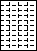 A4白紙　縦10面×横4面=40面－図