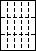 A4白紙　縦3面×横5面=15面－図
