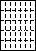 A4白紙　縦5面×横7面=35面－図