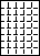 A4白紙　縦8面×横5面=40面　ミシン目用紙－図