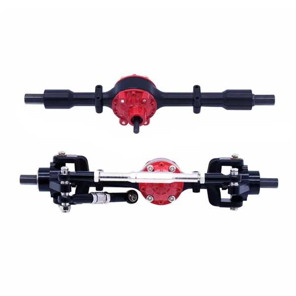 Rcカー用メタルフロントおよびリアアクスルセット