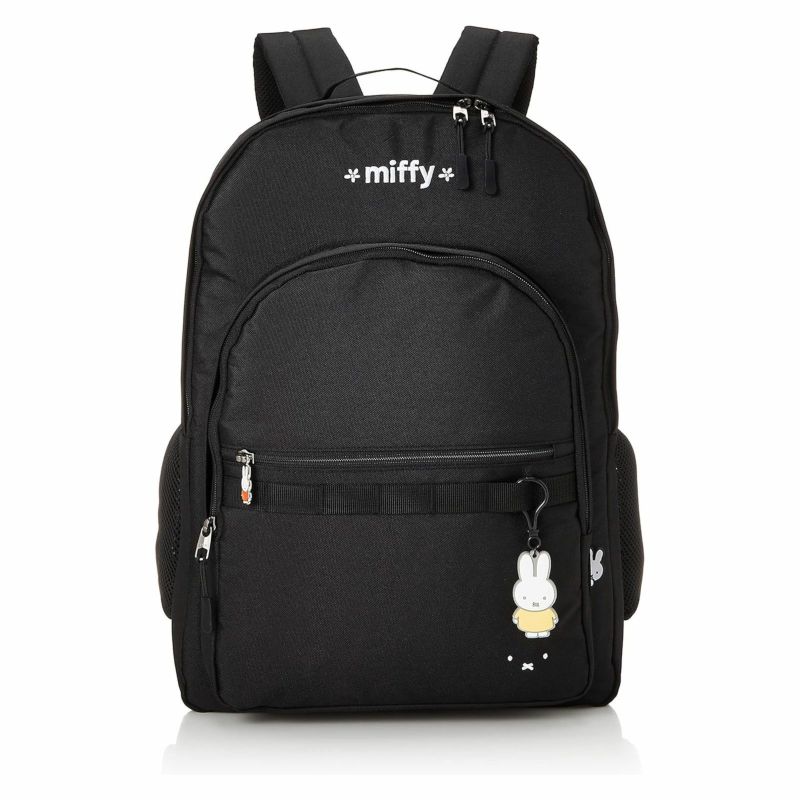 ミッフィー キャラクター付き バックパック リュック 大容量・高機能 30L Miffy miffy バックパック 30L チャーム付き 通学 通勤