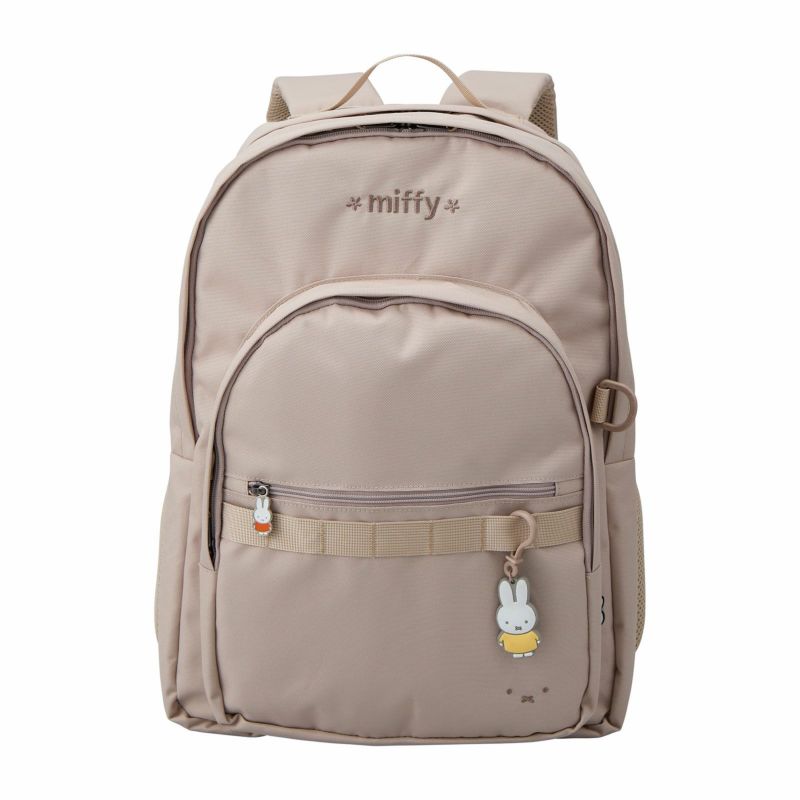 Miffy miffy バックパック 30L チャーム付き 通学 通勤
