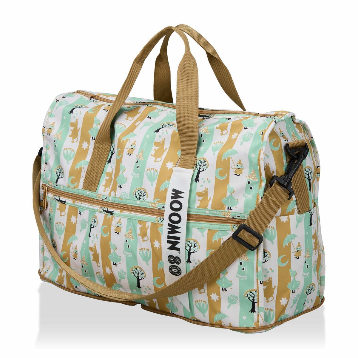 MOOMIN ムーミン 折りたたみ ボストンバッグ M 23L HAPITAS