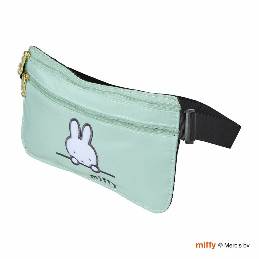 新品未使用SIGG シグ 【レア】限定品　バロック柄　ポーチ付 Miffy（ミッフィー） シークレットポーチ 刺繍ワンポイント 旅行 海外