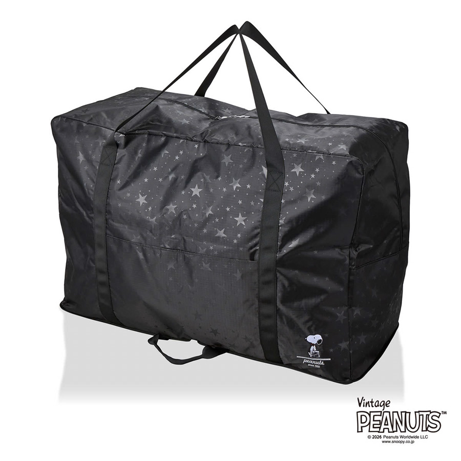 Vintage PEANUTS PEANUTS 大型 折りたたみボストンバッグ 130L