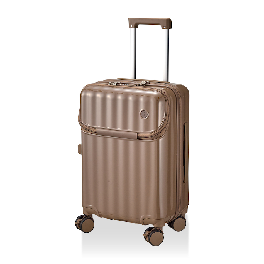 ハピタス 上パカ スーツケース 機内持ち込み Sサイズ カップホルダー