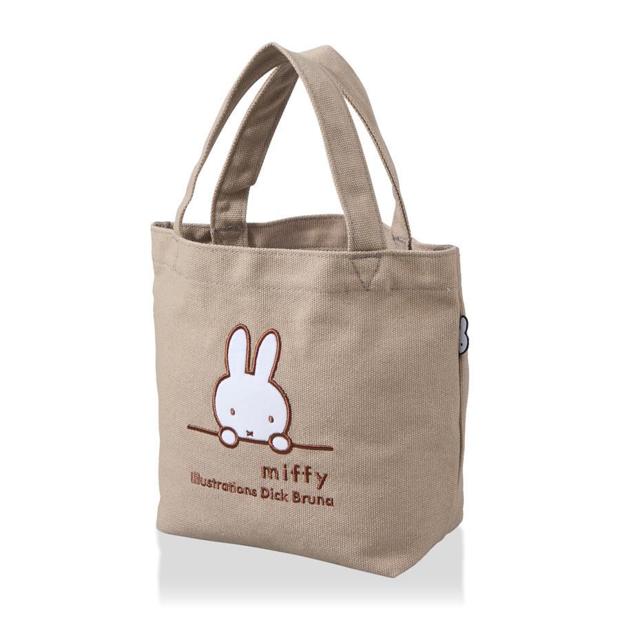 Miffy（ミッフィー） ミニトートバッグ 刺繍 帆布 キャンバス バッグ