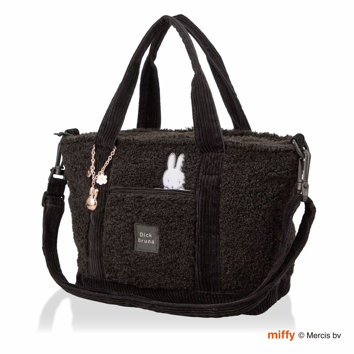 Miffy（ミッフィー） ボア横型 2WAY トートバッグ 【2024年秋冬新商品