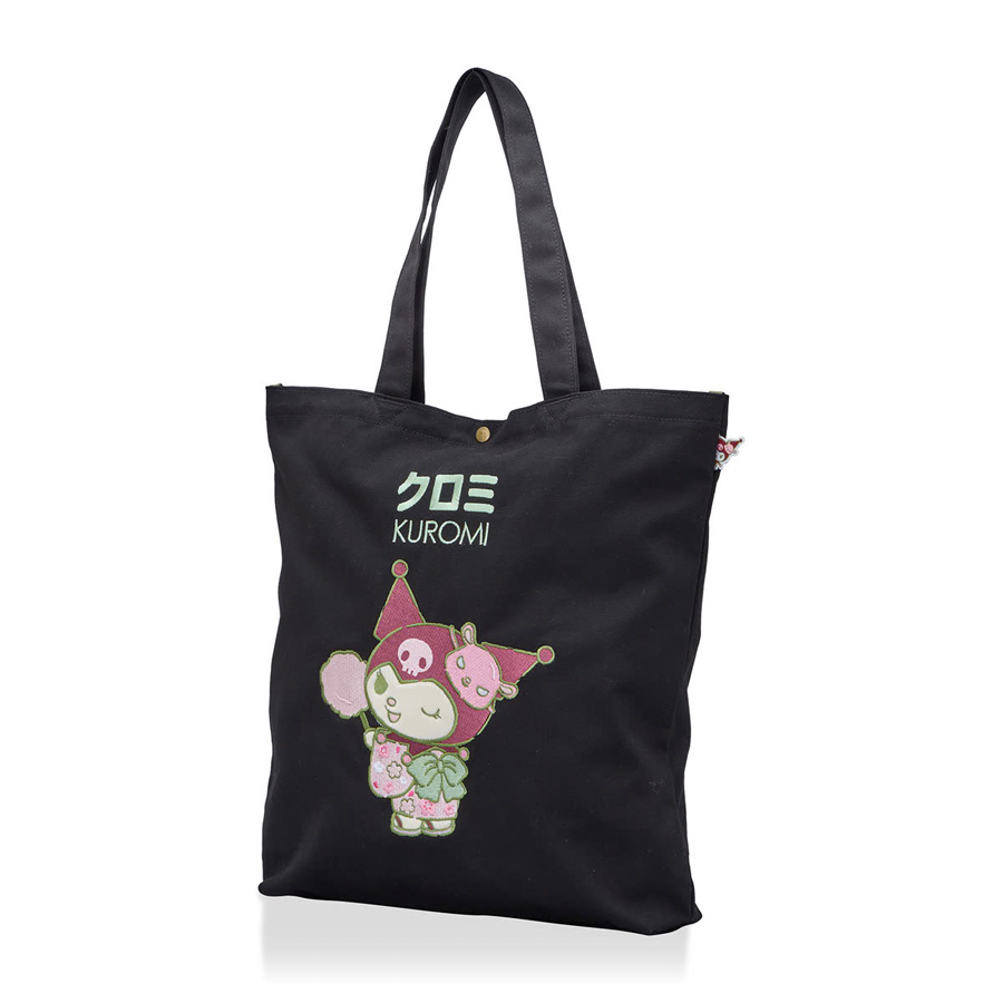 Siffler（シフレ） サンリオキャラクターズ 抹茶デザイン 帆布 トート