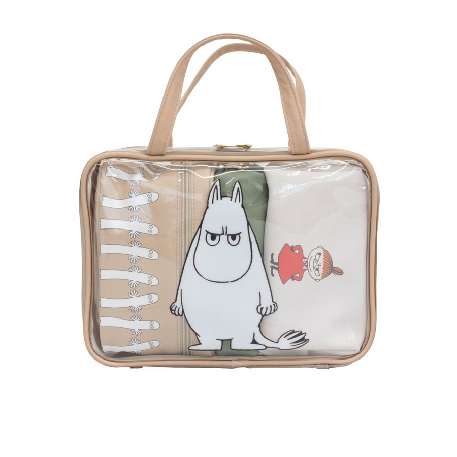 MOOMIN（ムーミン） トラベルポーチ 4点セット クリアポーチ トート