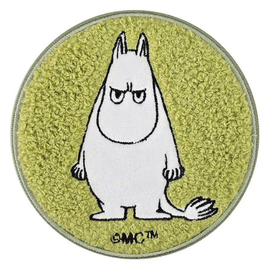 MOOMIN（ムーミン） スーツケース ステッカー サガラ刺繍 強粘着タイプ