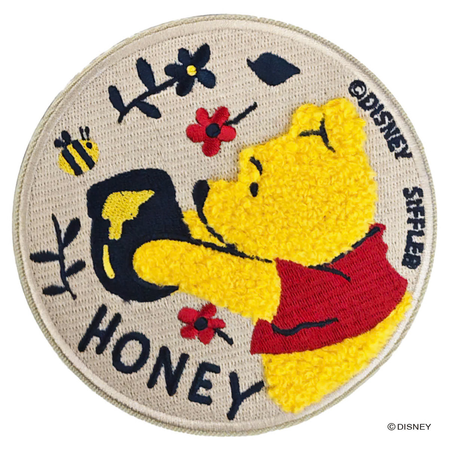 Disney（ディズニー） スーツケース ステッカー サガラ刺繍 強粘着