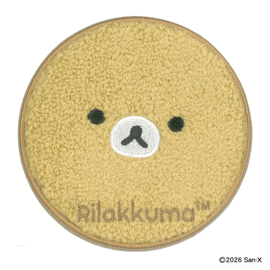 Siffler（シフレ） リラックマ スーツケース ステッカー サガラ刺繍 強