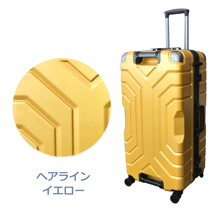 スーツケース Lサイズ 四角型 フレームタイプ グリップマスター搭載 送料無料 1年保証 シフレ TRIDENT B5225T-74