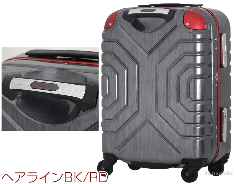 スーツケース Lサイズ フレームタイプ 頑丈 グリップマスター搭載 送料