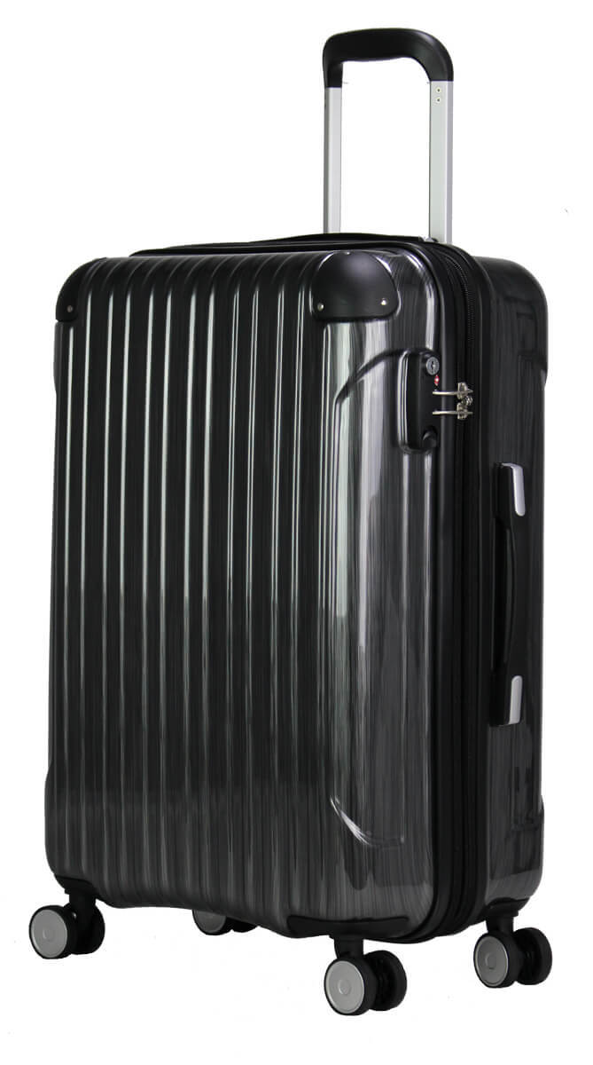 スーツケース Mサイズ ジッパータイプ 容量拡張 双輪 1年保証 シフレ serio B5851T-M｜aaminano｜02