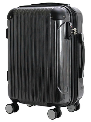 スーツケース 機内持ち込み Sサイズ ジッパータイプ 容量拡張 双輪 1年保証 シフレ serio B5851T-S｜aaminano｜02