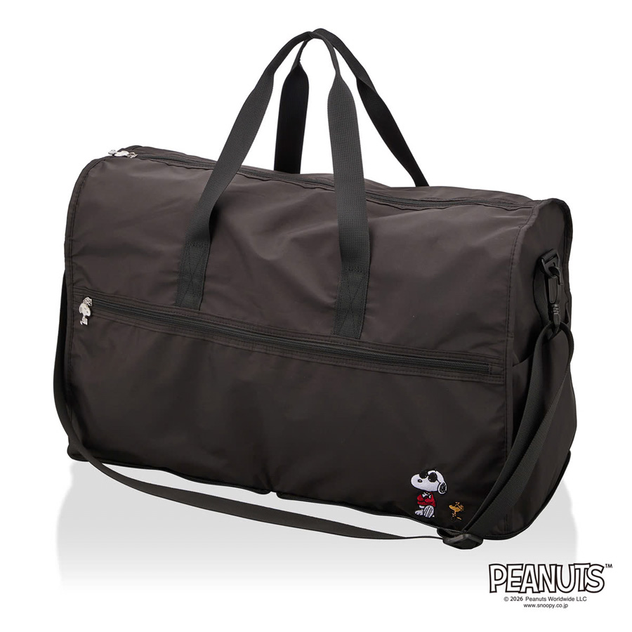 SNOOPY（スヌーピー） 折りたたみ ボストンバッグ Lサイズ 38L 大型