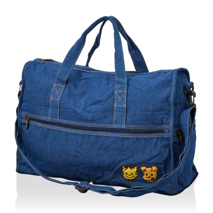 OSAMU GOODS（オサムグッズ） 折りたたみ ボストンバッグ M 23L デニム