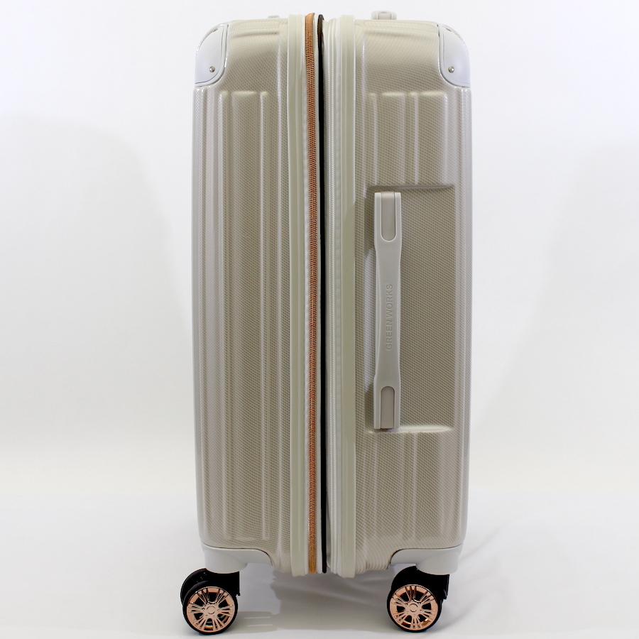 大容量 拡張式 スーツケース Lサイズ 91L〜103L ジッパータイプ GRE2253-68【1年保証付】｜aaminano｜16
