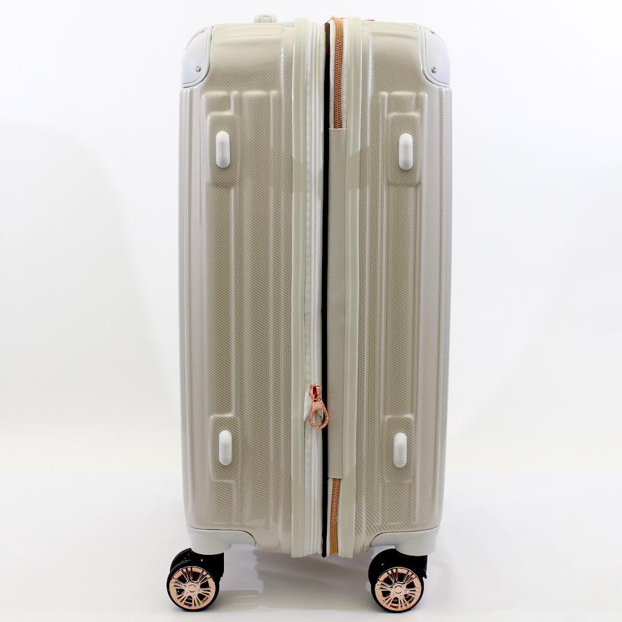 大容量 拡張式 スーツケース Lサイズ 91L〜103L ジッパータイプ GRE2253-68【1年保証付】｜aaminano｜17