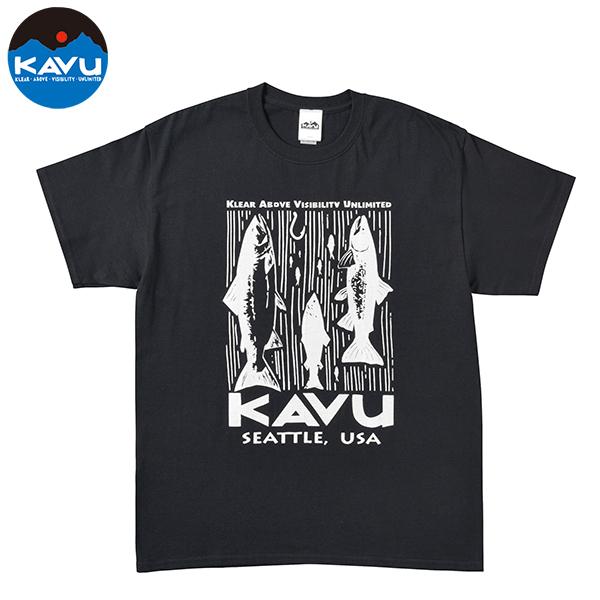 カブー メンズ サーモンTシャツ KAVU|aandfshop|03