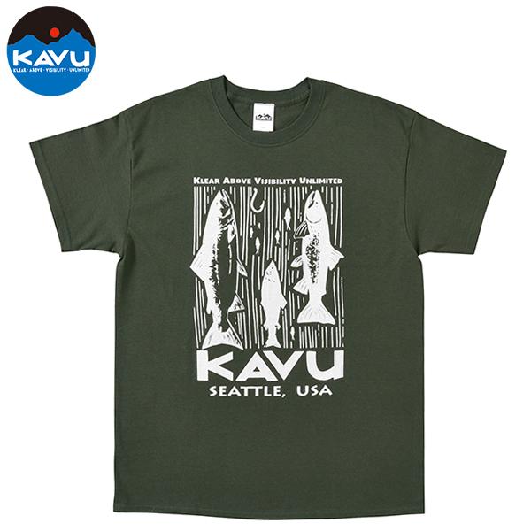 カブー メンズ サーモンTシャツ KAVU|aandfshop|06