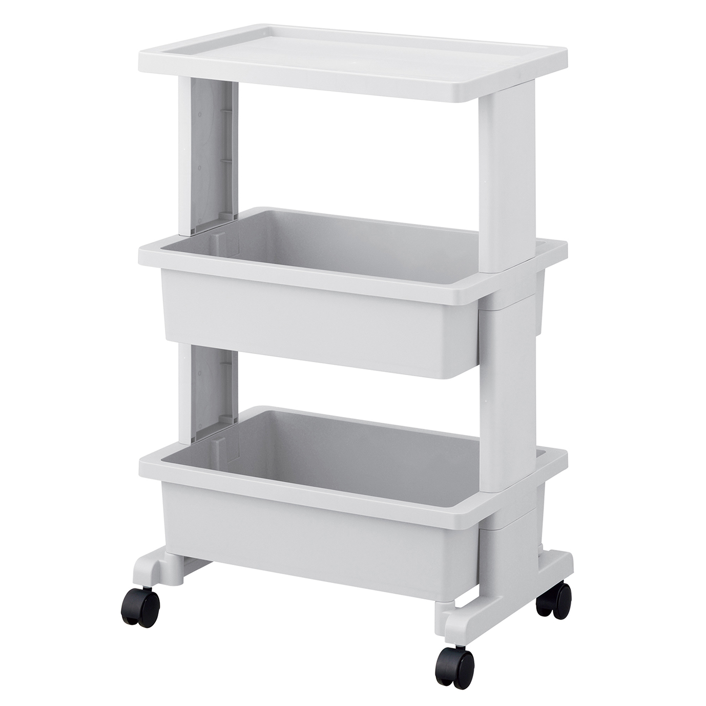 JEJアステージ ワゴン キャスター付き キッチンワゴン テーブルワゴン