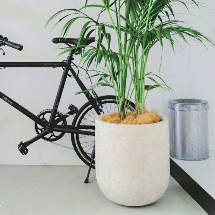 植木鉢 おしゃれ 大型 ベルベットUポットS (2色)＜ 33cm 11号