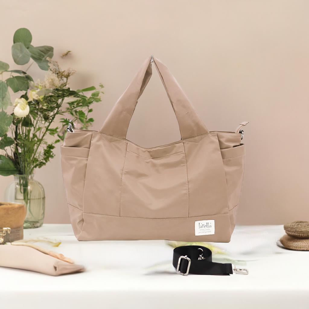 laretta 軽量2WAY ボストントートバッグ ボストン 肩掛け ショルダー