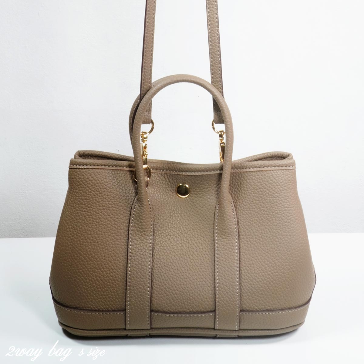 【即購入歓迎！】【新品】ブラウン　ハンドバッグ、ショルダーバッグ　【フォーマル】 &Robu. ショルダーバッグ バッグ レース刺繍2WAYバッグ