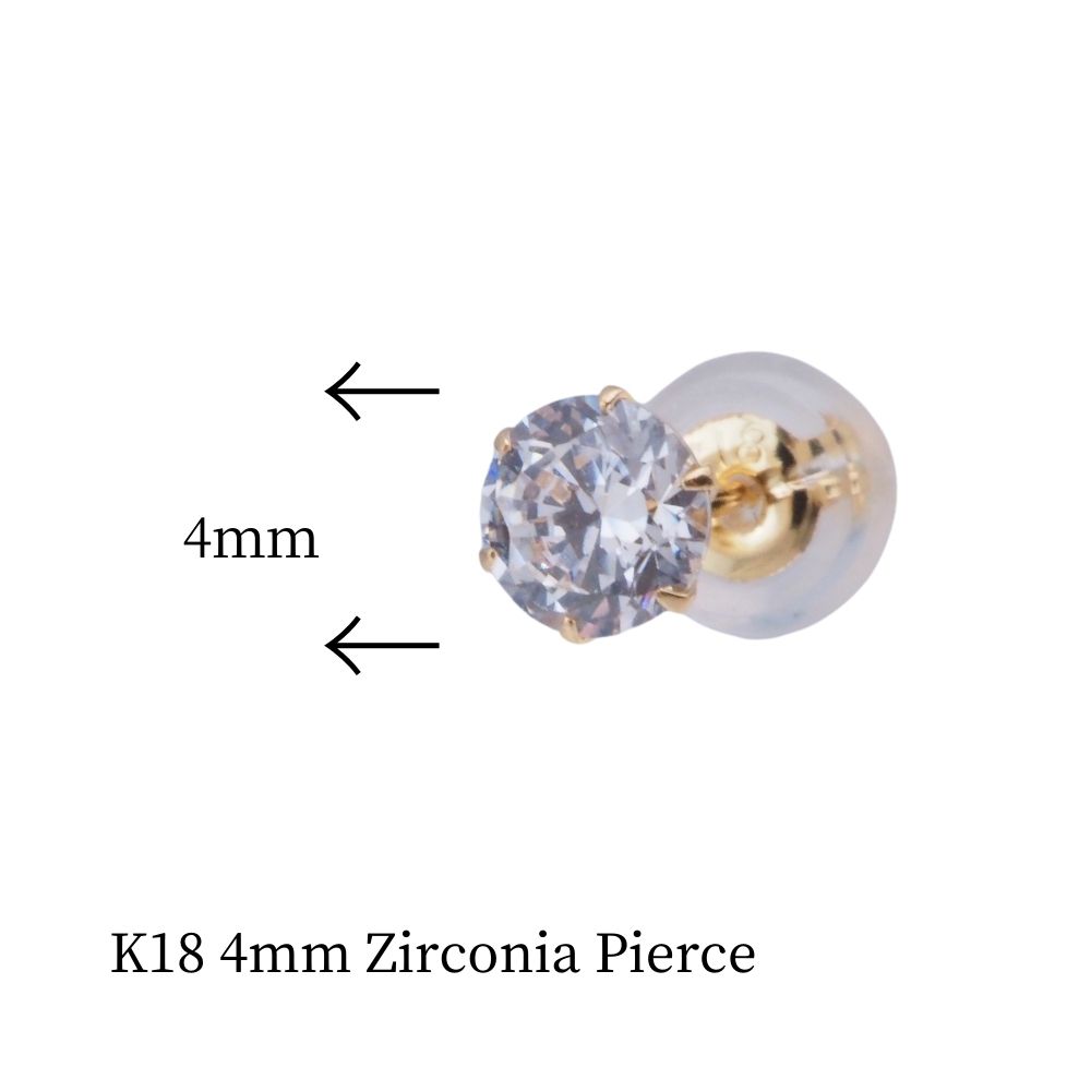 【K18】【4mm】ブルーサファイア　ゴールド　ピアス　片耳用　／メンズ 楽天市場】K18 ローズカット ブルー サファイヤ メンズピアス 約