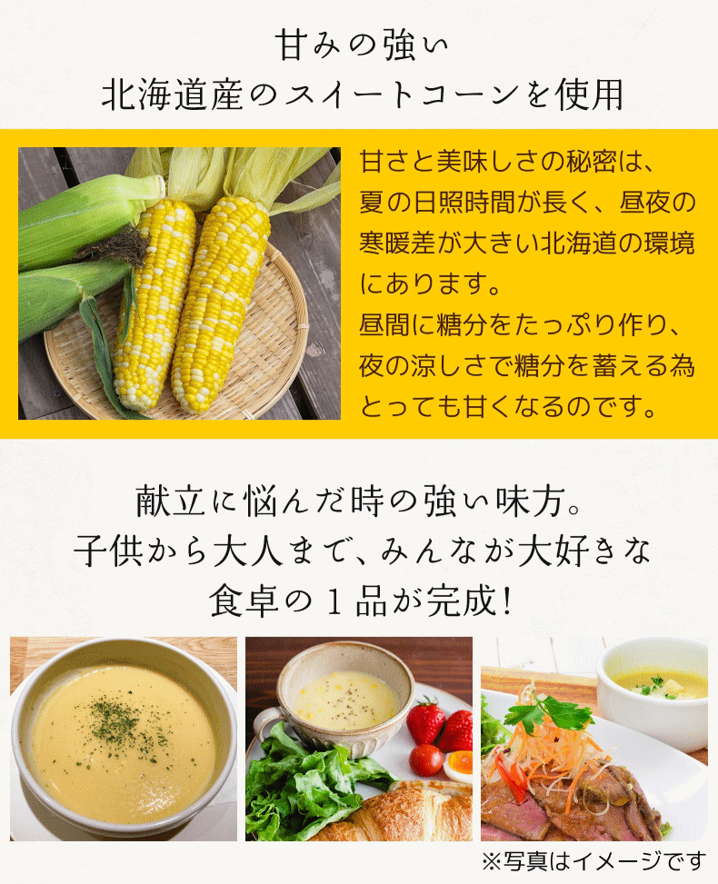 コーンポタージュスープ 10本入(16g×10本) スイートコーン ギフト 贈答