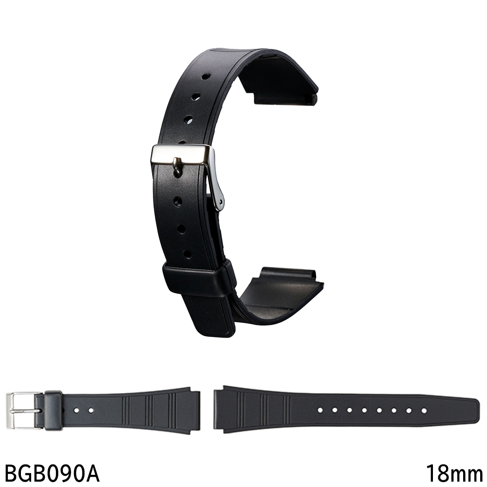 BAMBI（バンビ） 腕時計 ベルト 時計 バンド バンド 黒 14mm 16mm 17mm