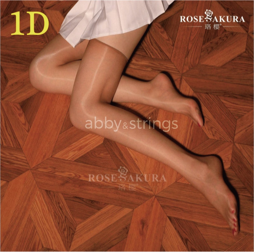 【午前購入 当日出荷】【送料無料】1D超光沢高密度ニーハイ ストッキング (黒 肌 白 珈琲 赤 ) 0918 |  | 04