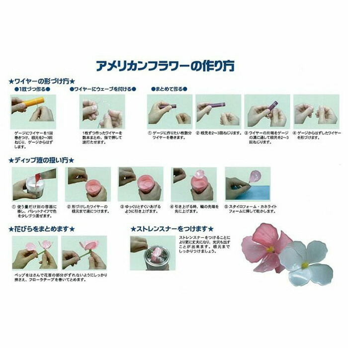 ディップアート アメリカンフラワー お徳用 ディップ液 No-3 DX