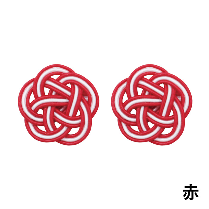 KIYOHARA 清原 MIZUHIKI 水引 梅結びパーツ メール便/宅配便可 : 手芸
