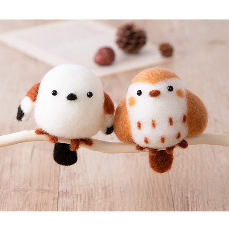 まるくてコロン アクレーヌまるころシリーズ しまエナガとふくらスズメ H441 529 H441 529 手芸用品のabcクラフト 通販 Yahoo ショッピング