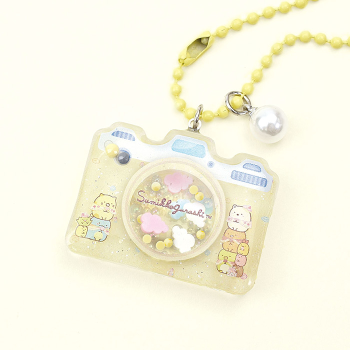 レジンクラフト レジンで作る シャカシャカチャーム カメラ メール便