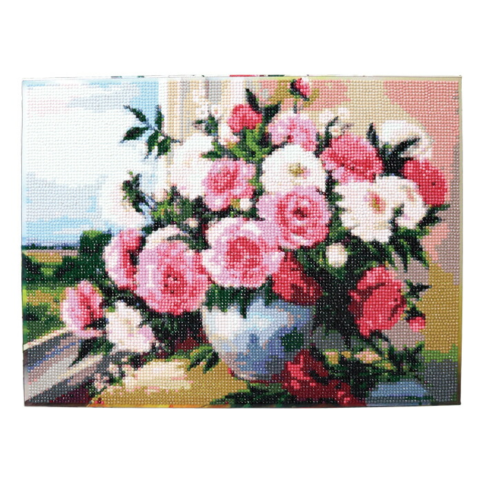 キラキラビーズアート キット 薔薇 scb-381 : 手芸用品のABC